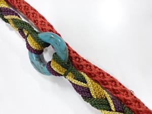 正絹　振袖用　手組帯締め